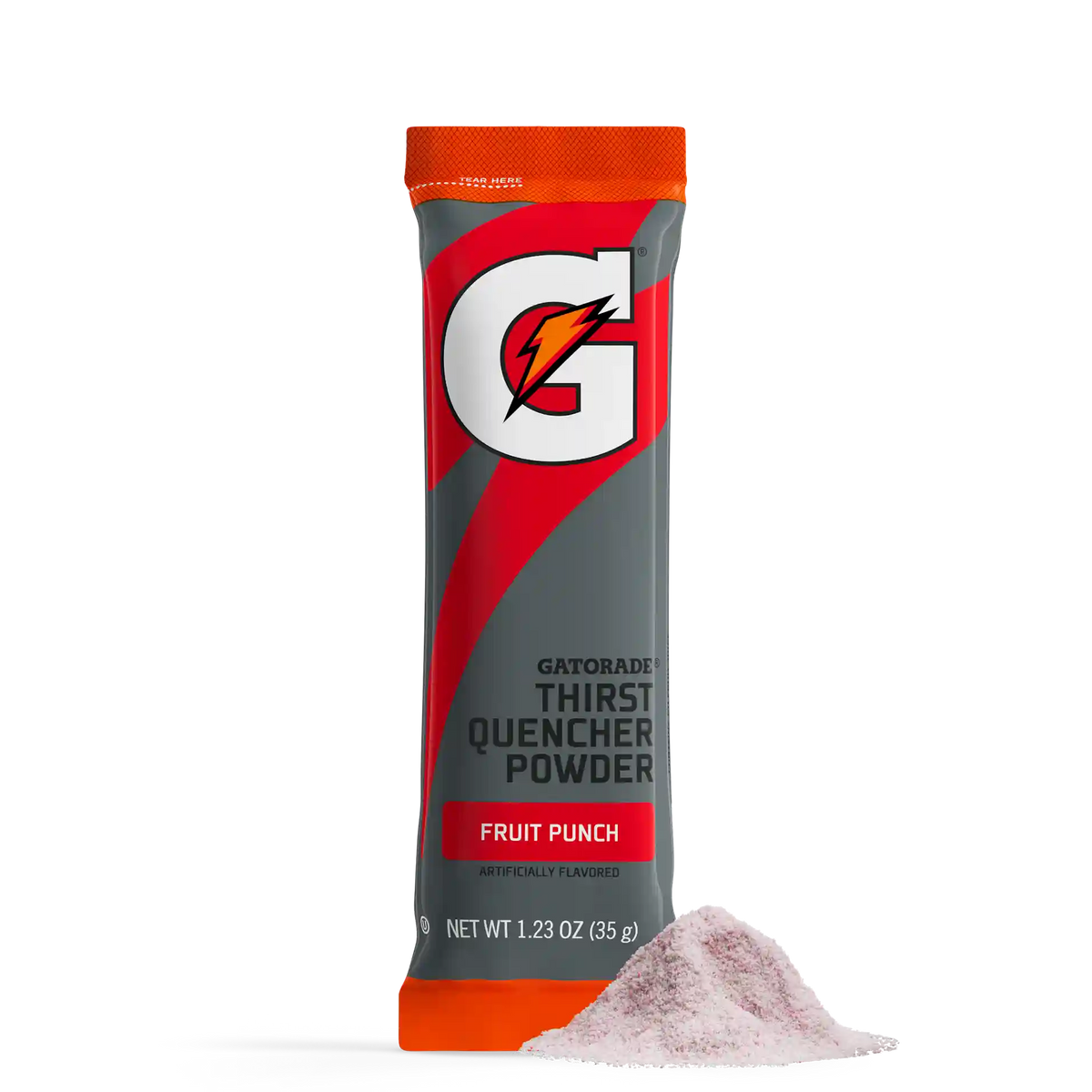 Gatorade Thirst Quencher Single Serve Powder Fruit Punch Product Tile