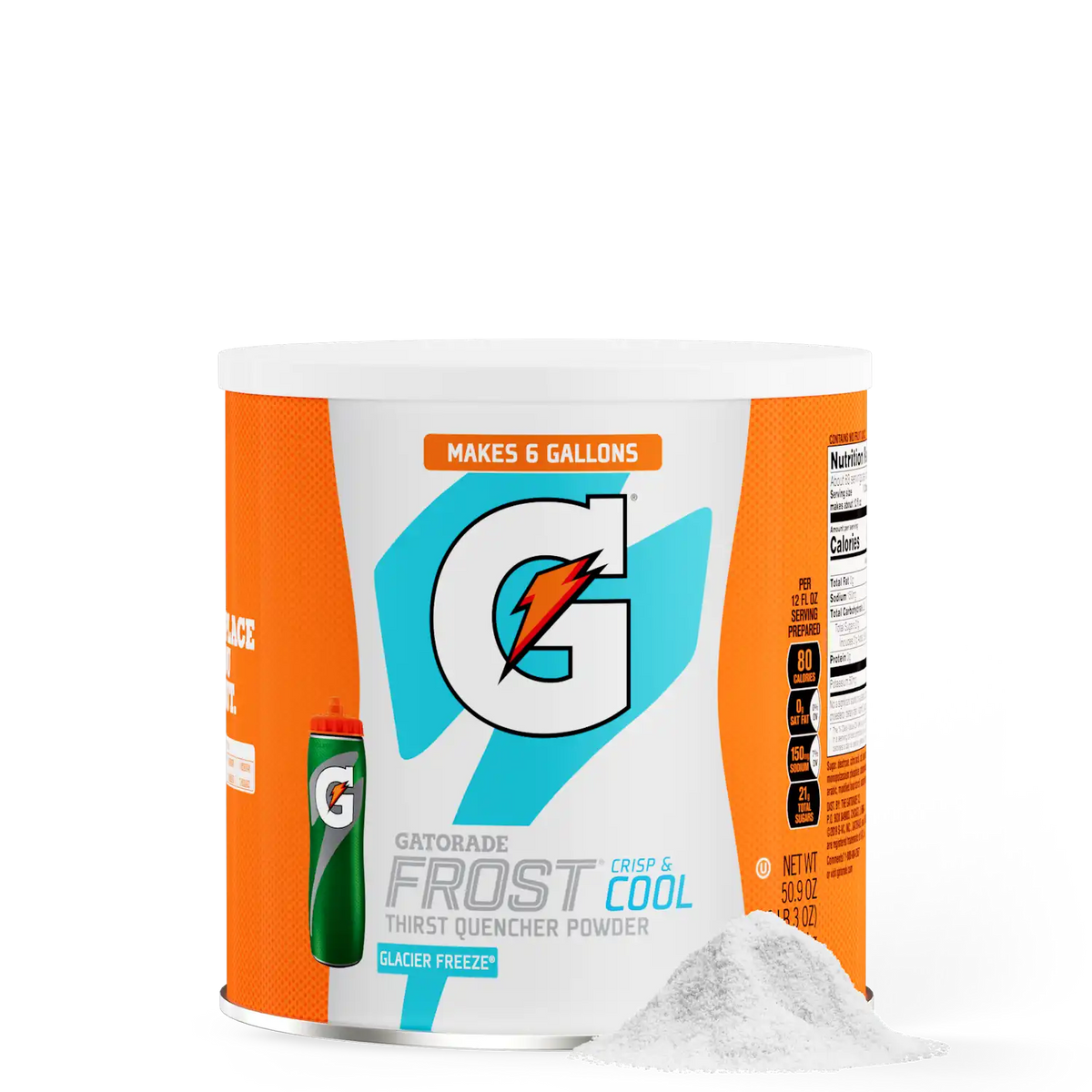 Gatorade Thirst Quencher 6 Gallon Canister Glacier Freeze Product Tile
