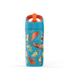 Rookie bottle teal with stickers